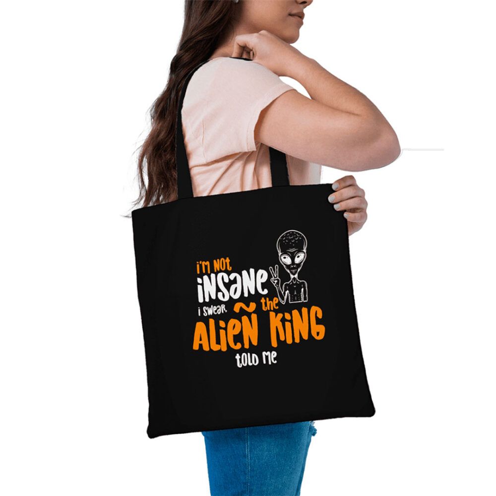 Alien King - Tote Bag