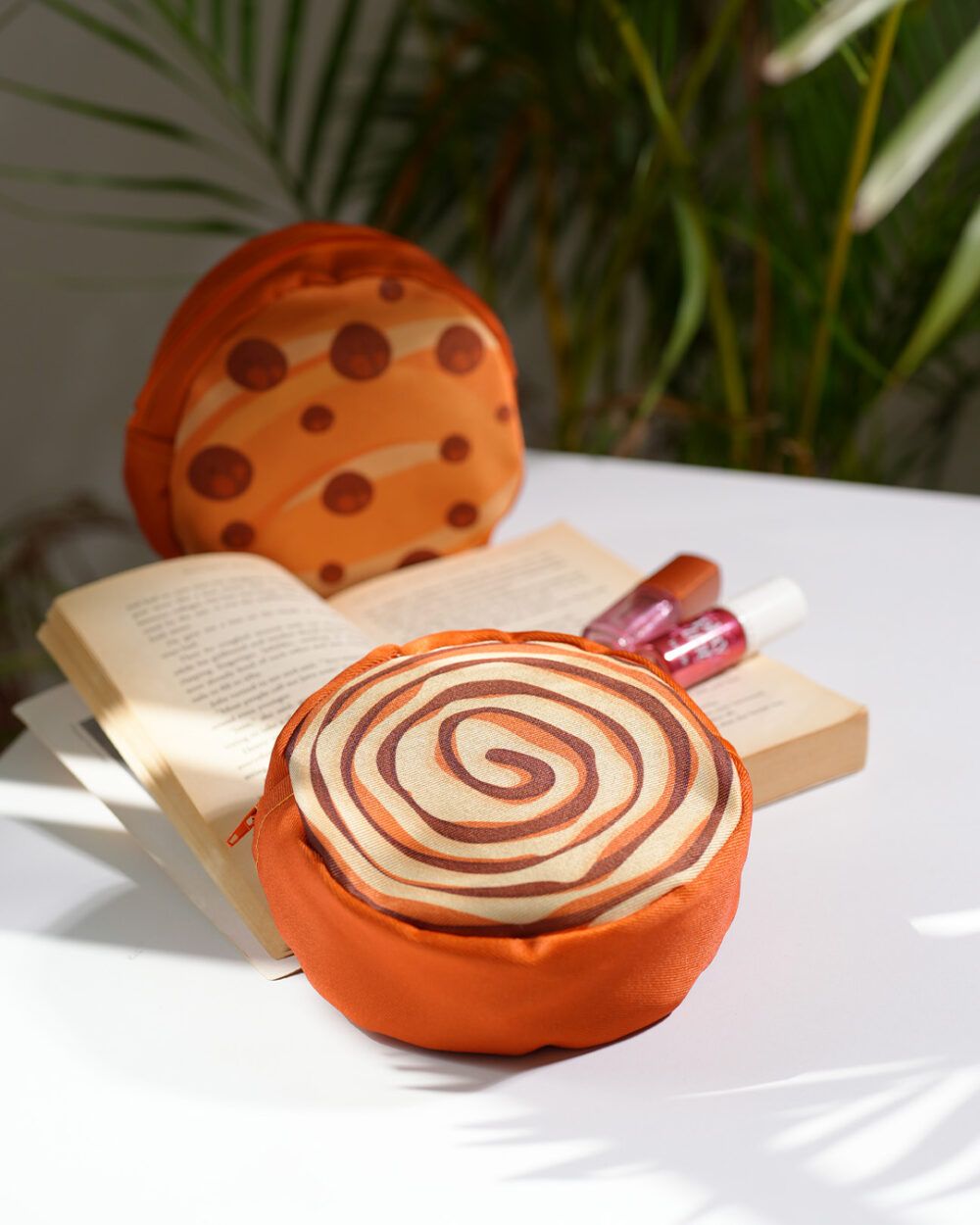 Cream Cinnamon Donut - Makeup Pouch - Image 2