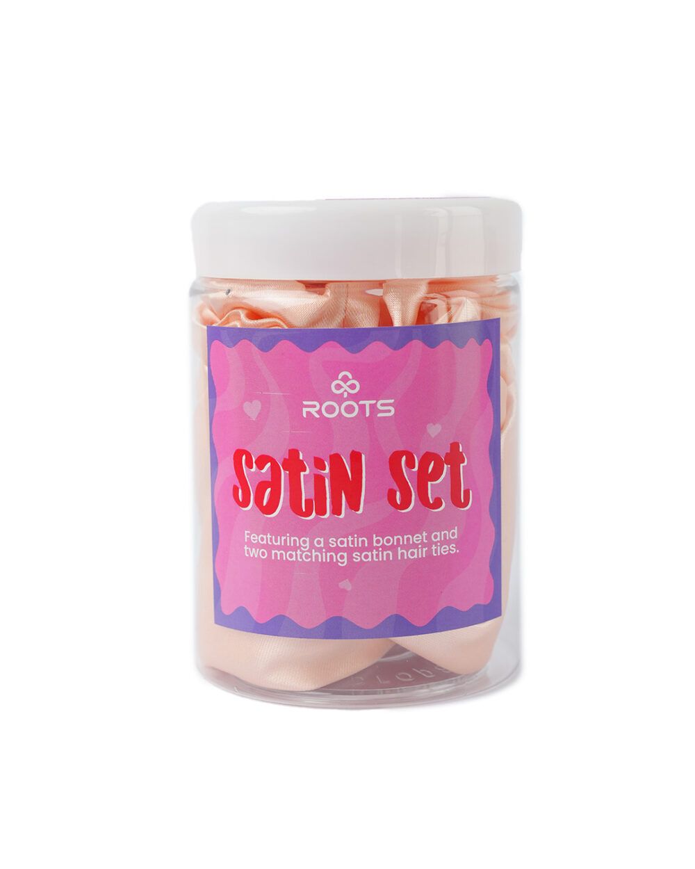 Self Love - Peach Satin Set - Image 2