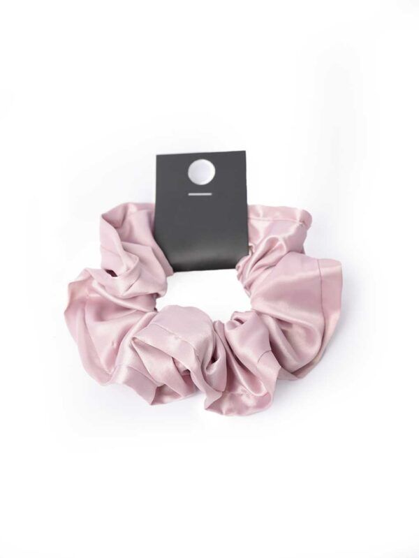 Rose Satin Scrunchie