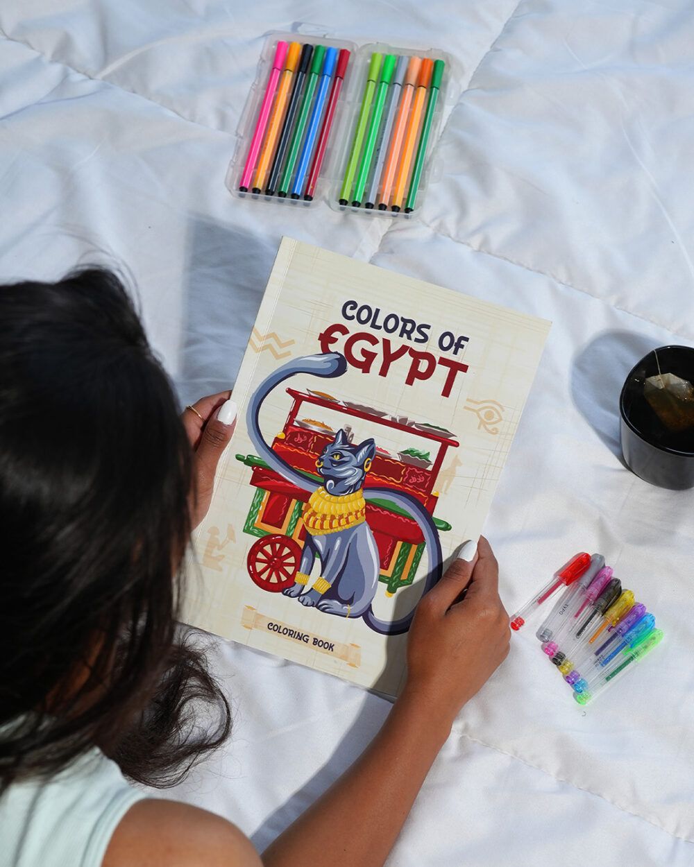 Colors of Egypt - Coloring Book - Image 4