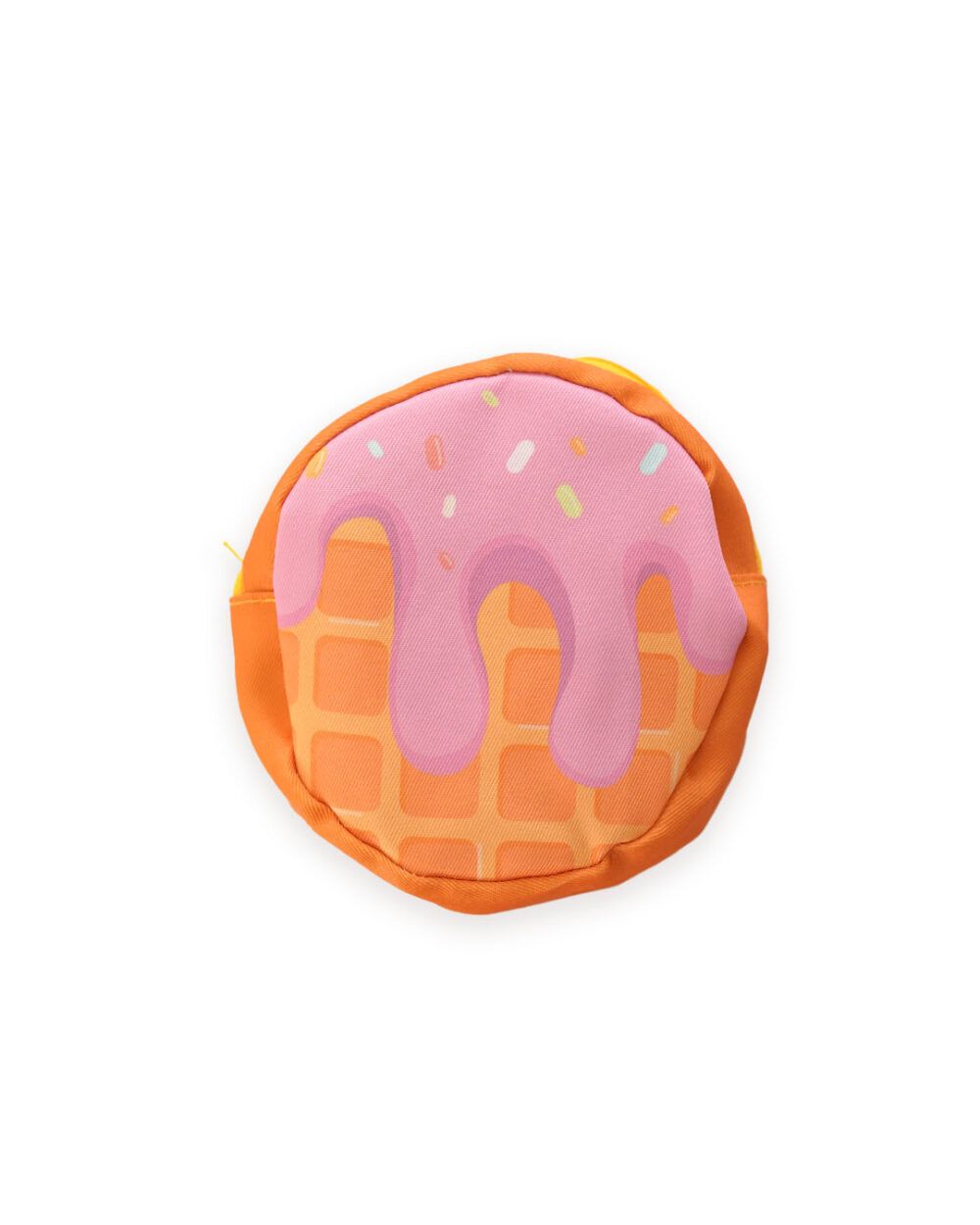 Ice Cream Waffle - Makeup Pouch