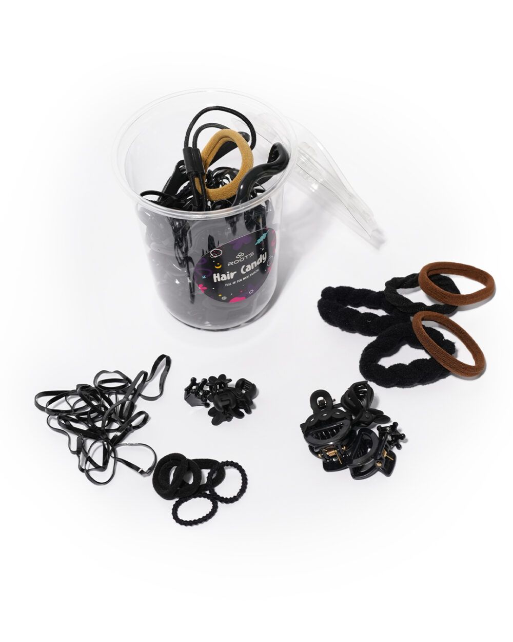 Hair Candy Tokkies Jar - Dark Colors - Image 2