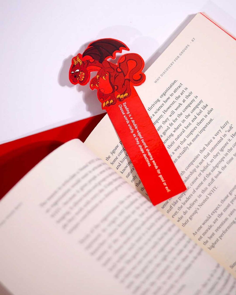 Dragon Fire Bookmark - Image 2