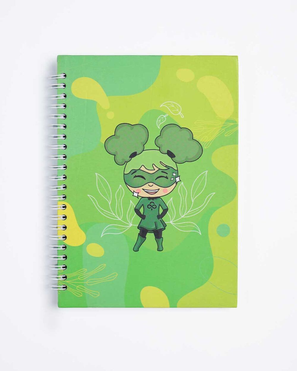 Happy Being Green - Hard Cover Notebook