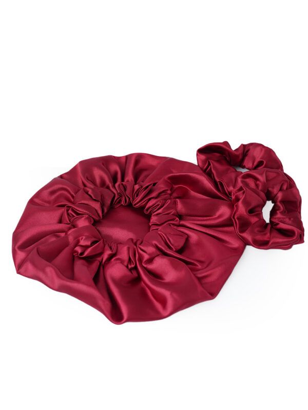 Self Love - Burgundy Satin Set