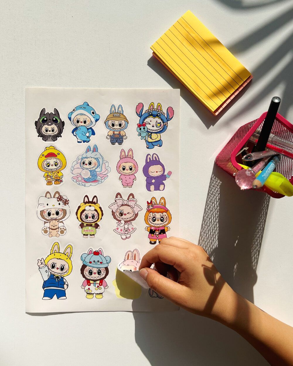 Labubu Sticker Sheet - Image 2