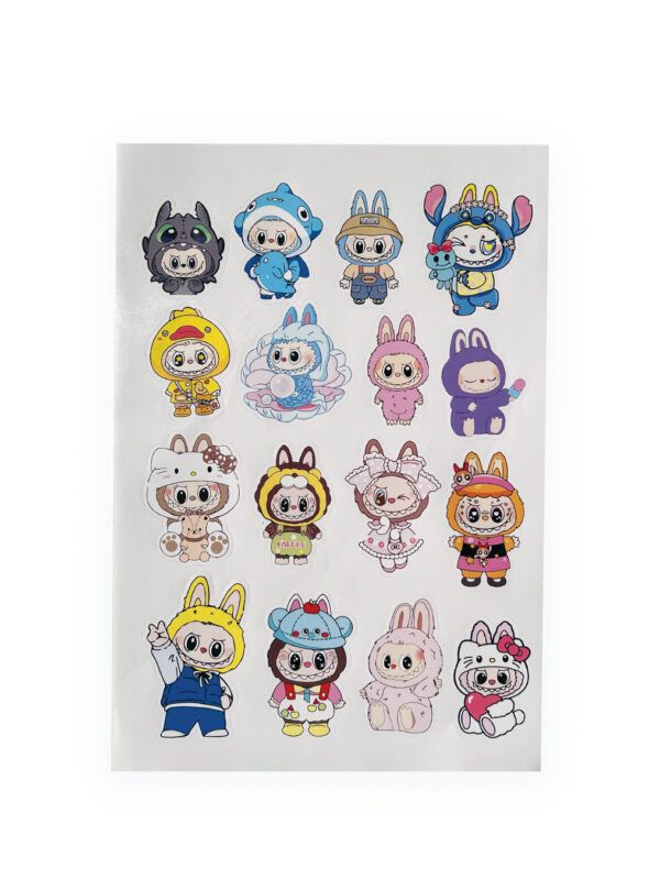 Labubu Sticker Sheet